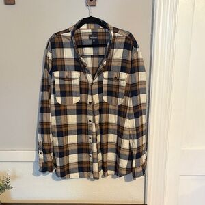 Men's Plaid Casual Button Down Shirt